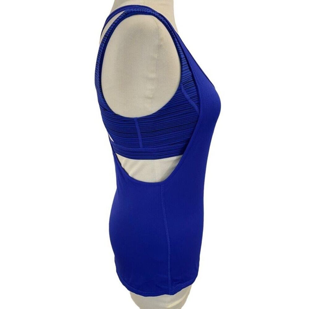 XS Lululemon Built In Bra Tank Top Blue - Picture 5 of 7